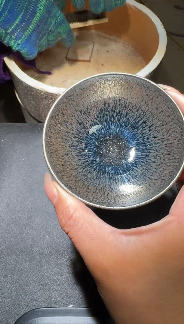 茶盏黎跃龙龙窑柴烧155