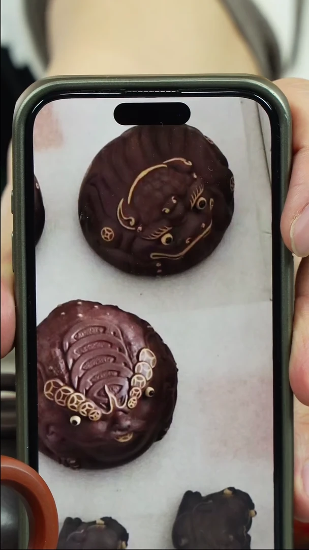 【闪购商品】紫砂茶壶金蟾加貔貅 占龙制