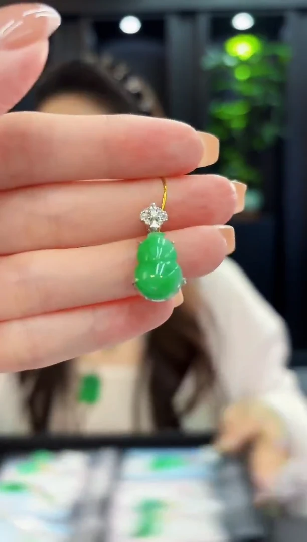 吊坠(不含链)未镶嵌翡翠 缅料A货/支持复检/一件