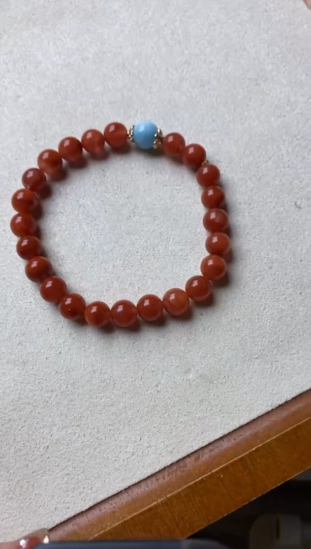 未镶嵌手串玛瑙/玉髓手串