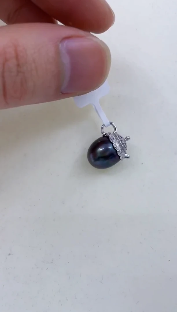 银S925镶嵌颈饰海水珍珠