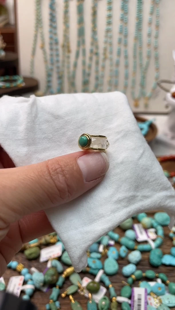 【闪购商品】绿松石珠宝奇石合金52