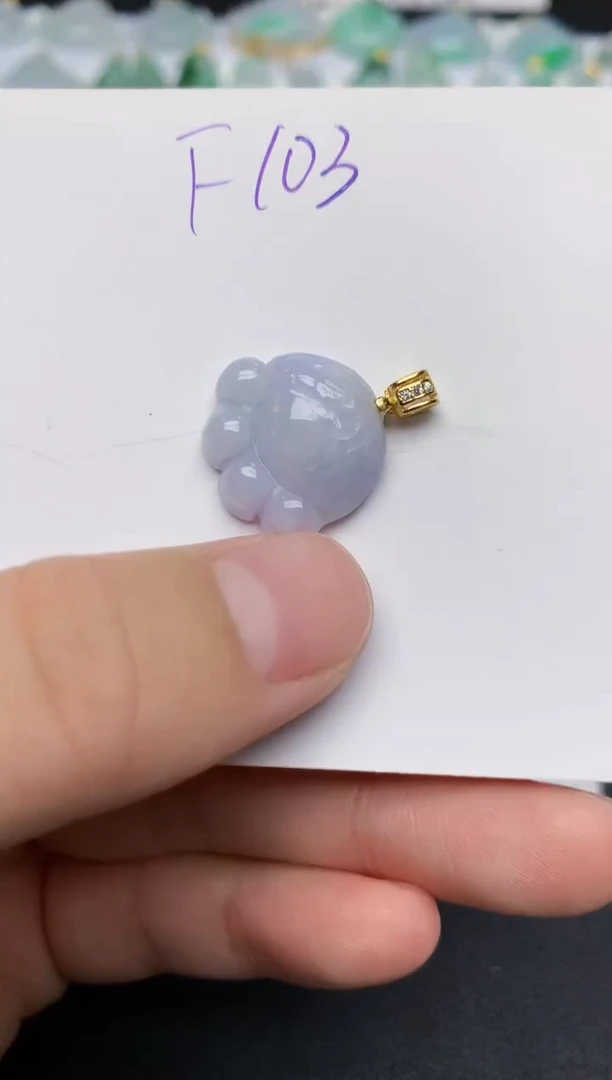 颈饰未镶嵌翡翠天然缅甸A货翡翠百元以上9元证书费自理