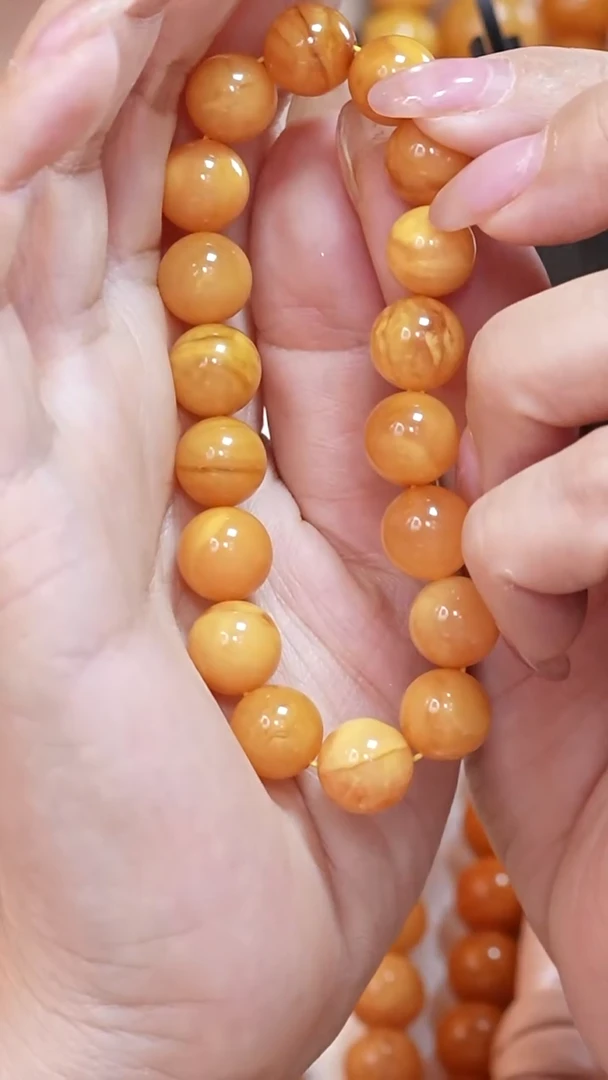 蜜蜡颈饰未镶嵌9523天然蜜蜡珠宝奇石云端妖孽全部保真