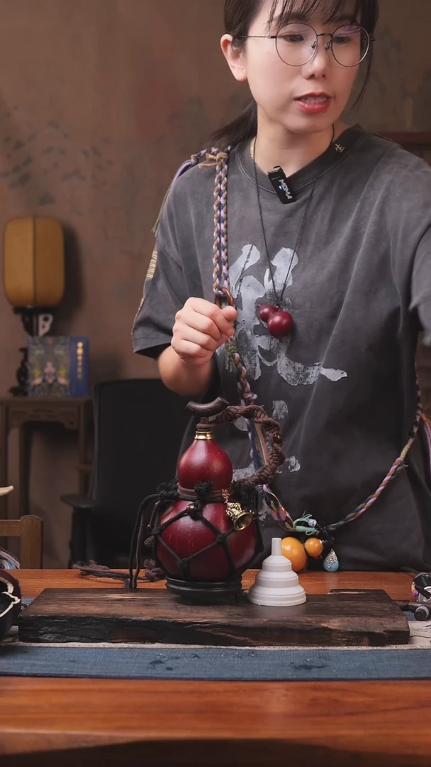 1198号精品大漆葫芦防腐防渗装水茶酒