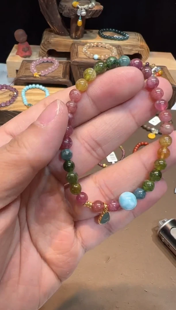 【闪购商品】碧玺手链未镶嵌手饰@@0777