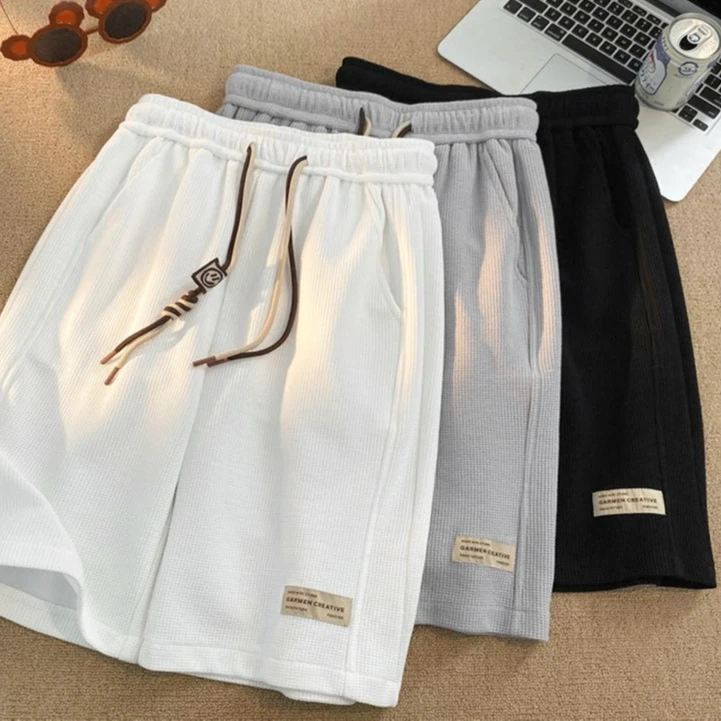 重磅短裤男夏季大码宽松运动五分裤篮球美式中裤休闲裤子夏