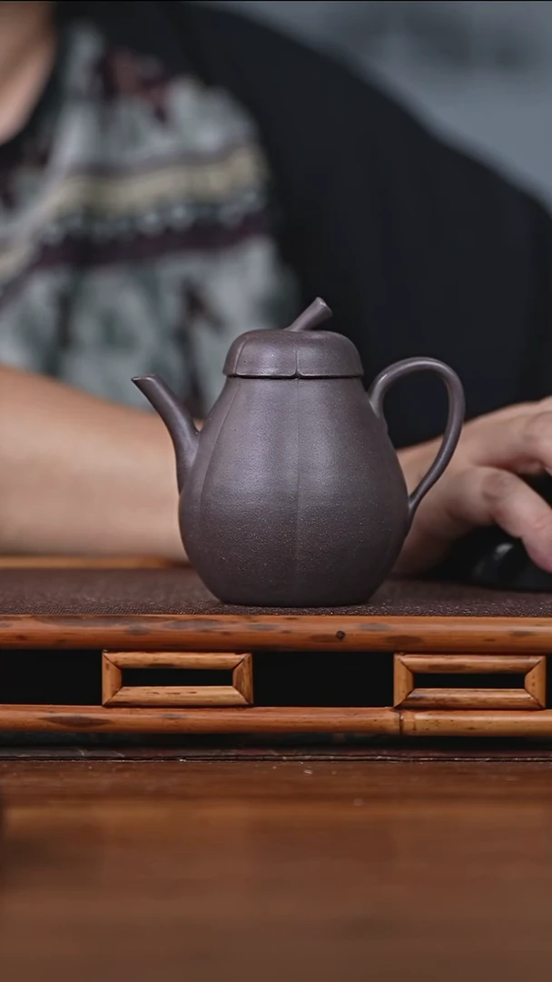 茶壶紫砂董俊峰 瓜 200cc