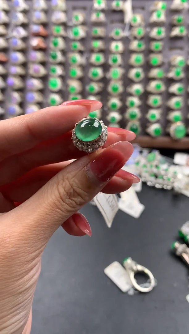 未镶嵌定制翡翠天然缅甸A货翡翠 12.12