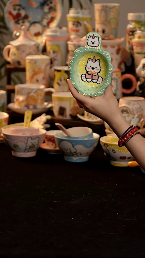 其他景德镇釉下彩手绘设计师款陶瓷