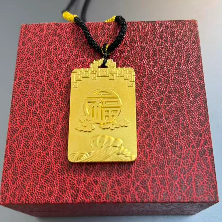 合金吊坠 合金吊坠 合金吊坠百福牌大号ins