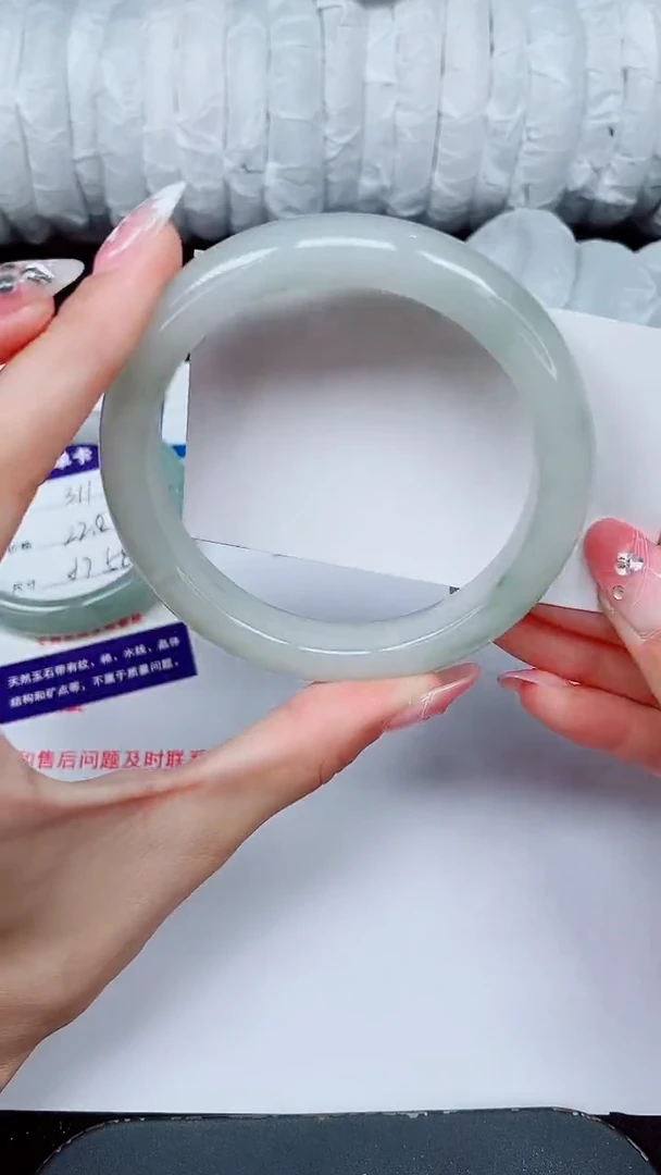 未镶嵌手镯石英质玉312-63/64