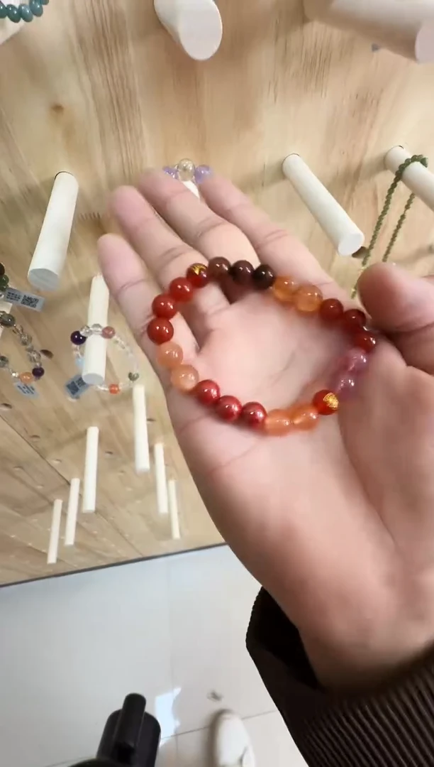 未镶嵌手链水晶村0300 约8mm