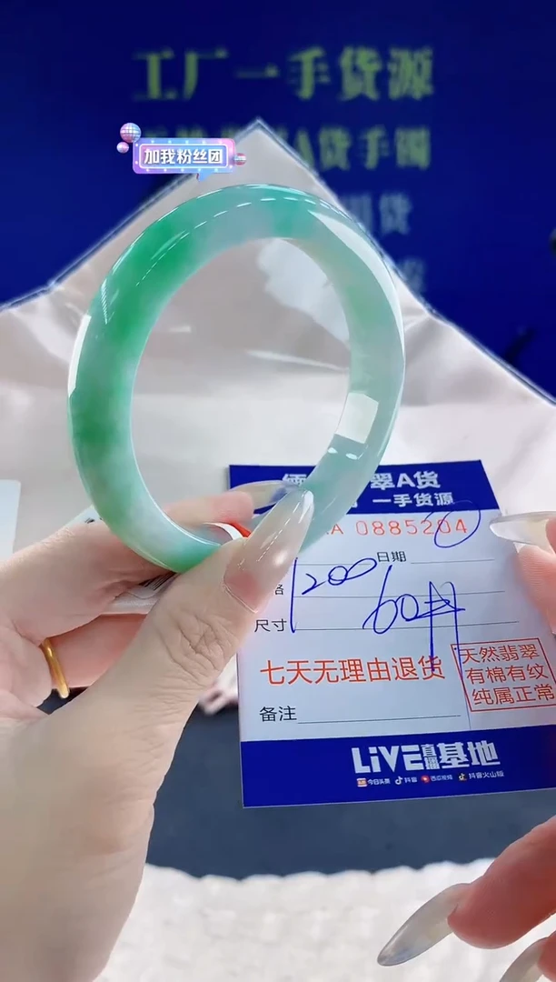 未镶嵌手镯翡翠04天然翡翠A货