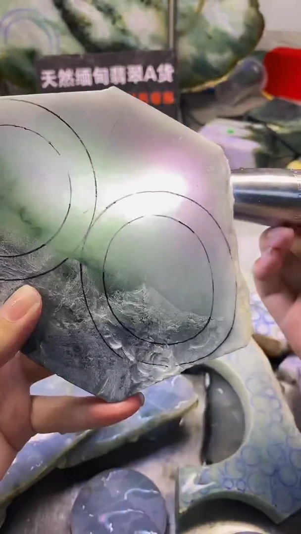 未镶嵌挂件翡翠天然缅甸翡翠A货653