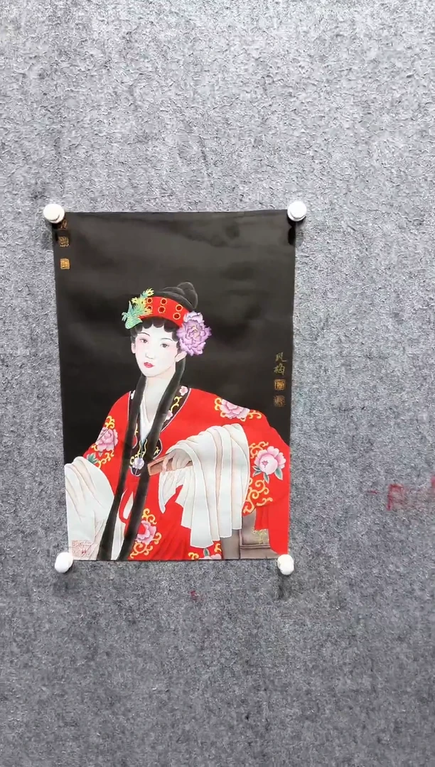 国画邹老师的作品