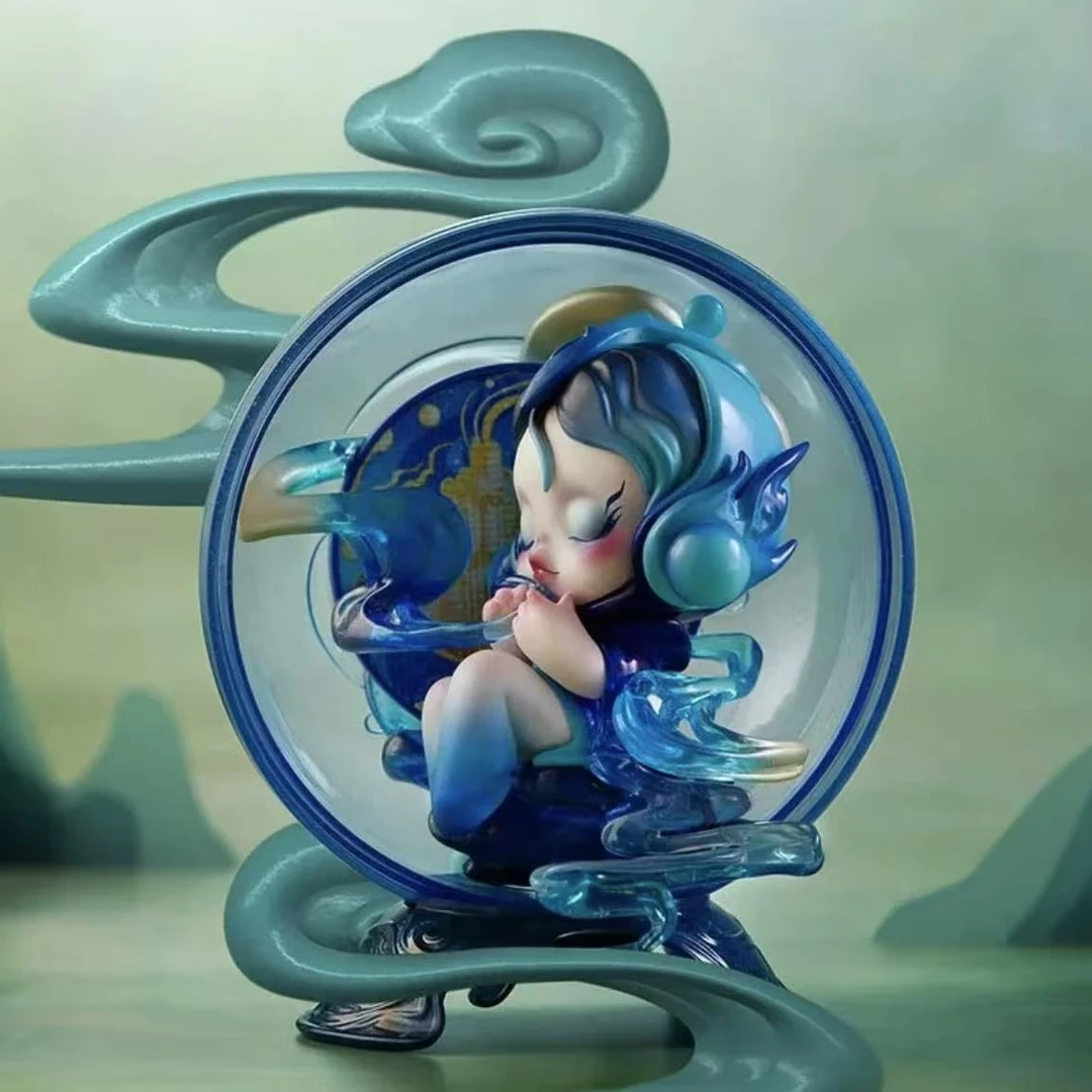 SKULLPANDA 邸语-观中景系列潮流摆件盲盒