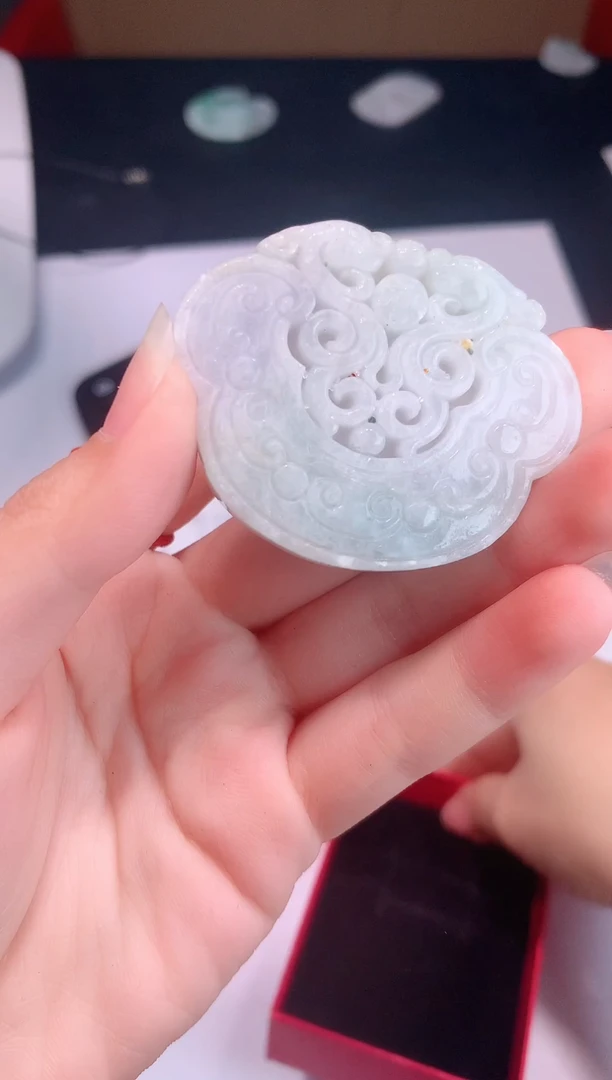 颈饰未镶嵌翡翠0芹0翡翠珠宝842