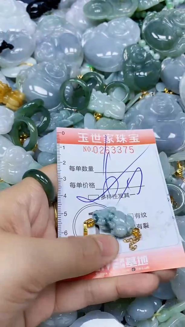 翡翠未镶嵌颈饰闪购0263375多样性发其一