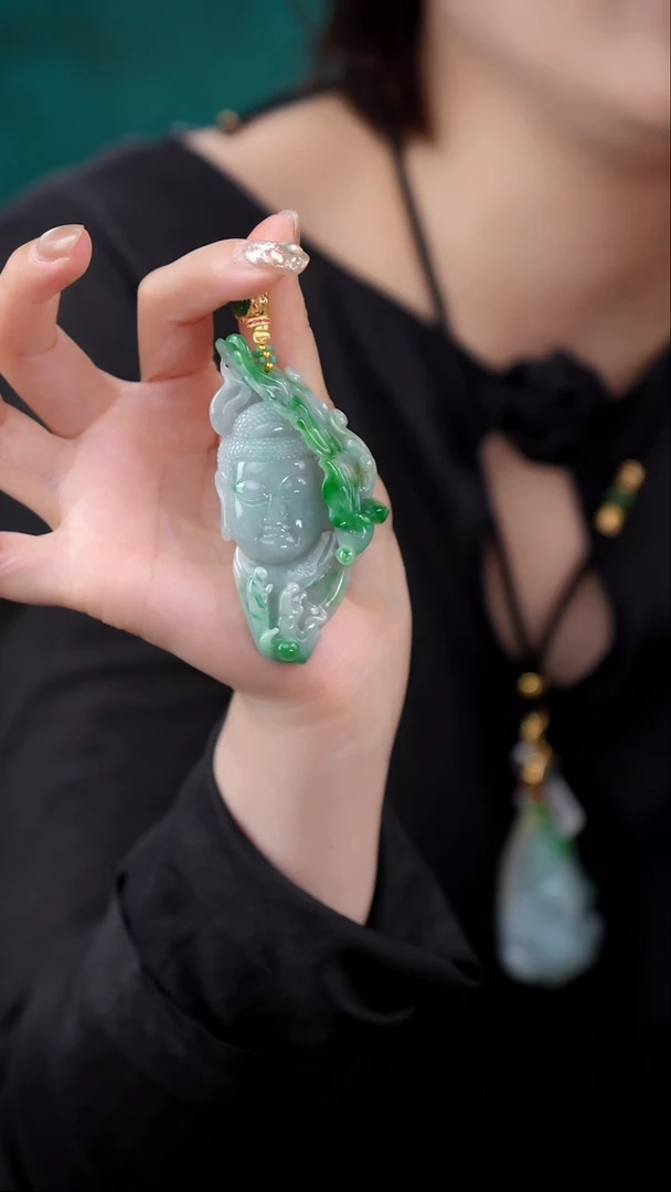 颈饰未镶嵌翡翠翡翠吊坠