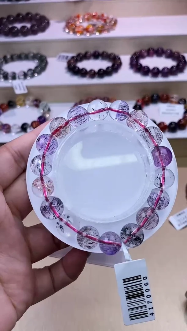 水晶手链未镶嵌彩超七11m+