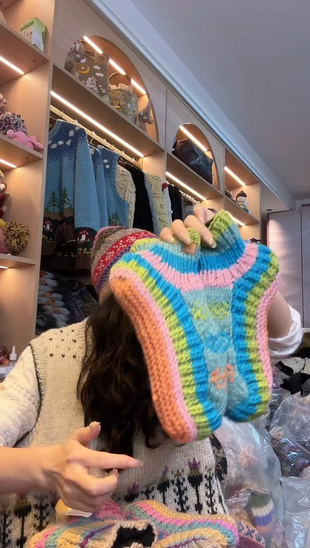 羊毛?***?纯手工袜子174