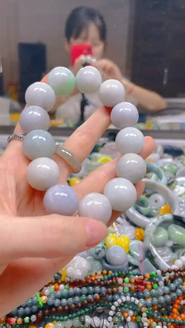 翡翠未镶嵌颈饰17MM/K/翡翠A货一图一物