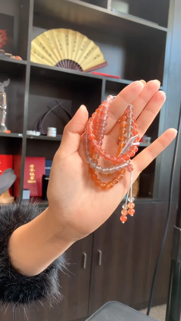 【闪购商品】南红玛瑙手串未镶嵌原矿南红糖果卡6多绕