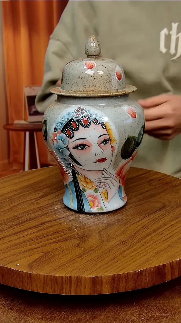 杯子陶景德镇手工手绘釉下彩陶瓷