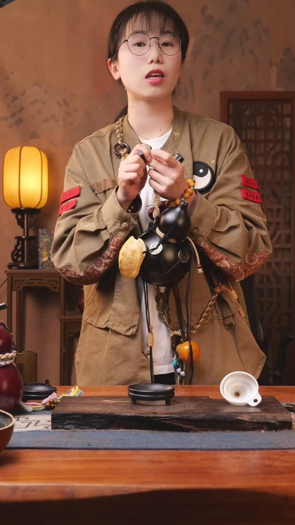 【闪购商品】235号精品大漆葫芦防腐防渗装水茶酒