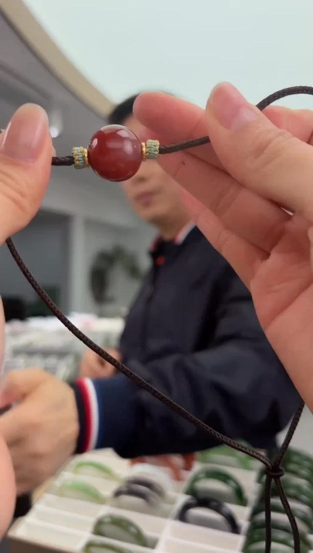 未镶嵌南红玛瑙挂件35