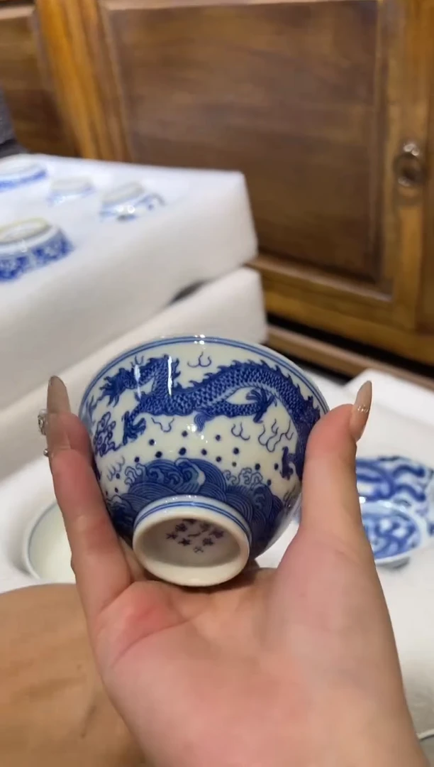 瓷片景德镇瓷器茶器茶杯