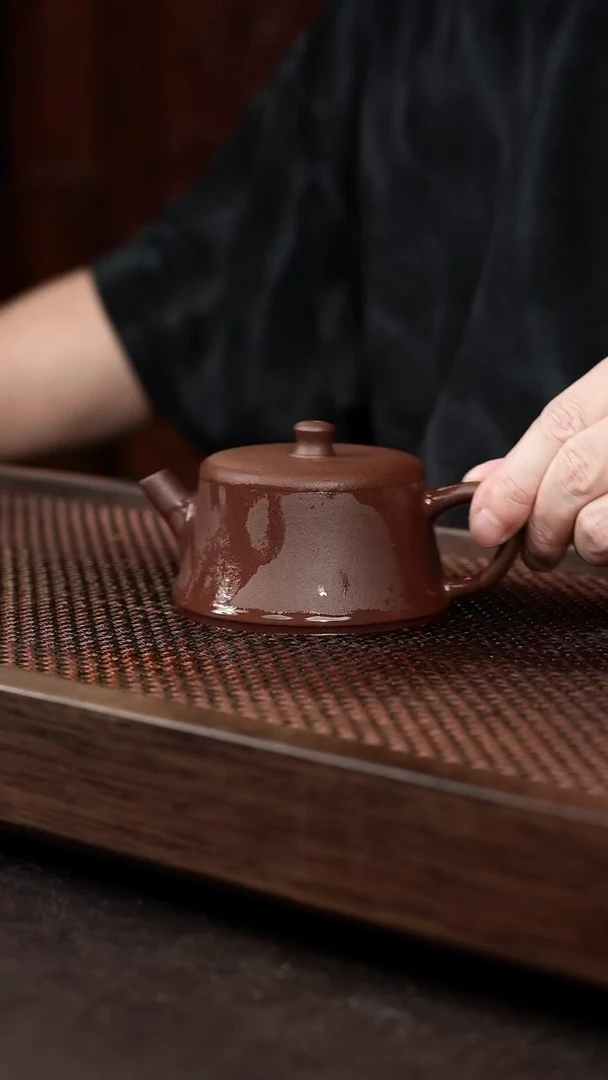 茶壶紫砂紫泥云柱