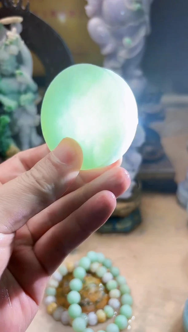 未镶嵌挂件翡翠A货张优9405