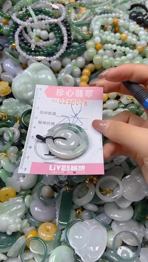 翡翠未镶嵌颈饰闪购0290078