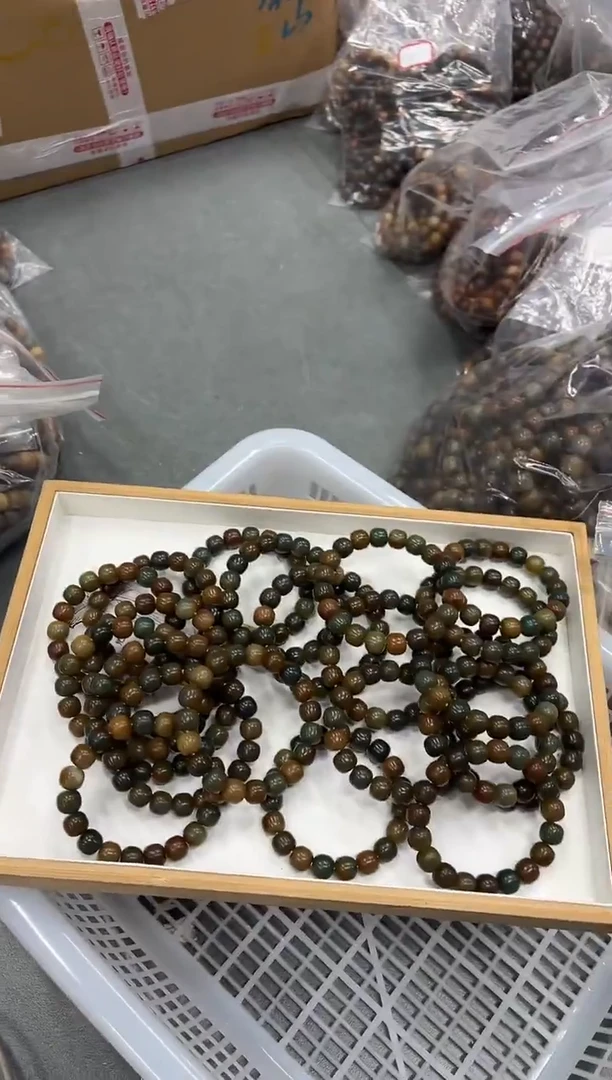 手串菩提根/象牙果13干磨瑕疵不挑（723）