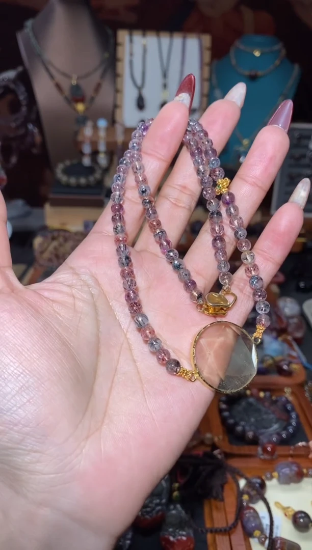 【闪购商品】水晶项链未镶嵌超七项链