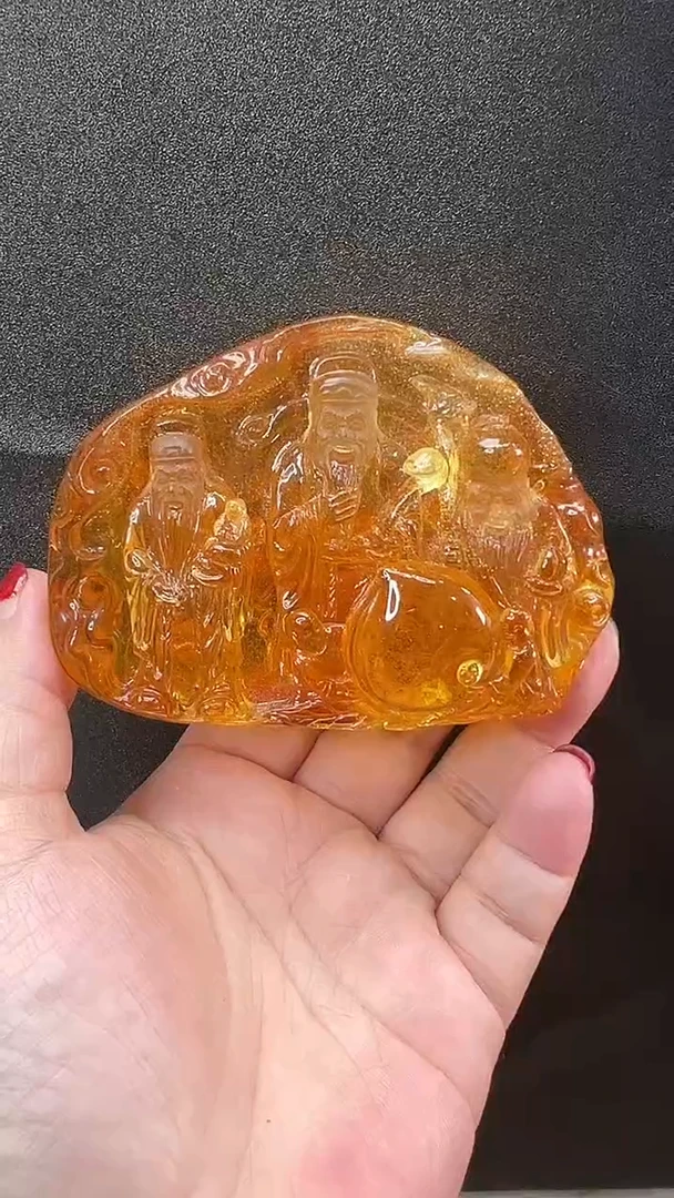 【闪购商品】琥珀颈饰未镶嵌吊坠