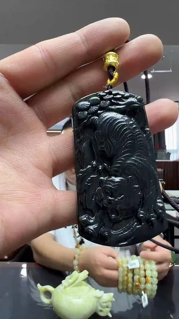 未镶嵌和田玉挂件虎-多样性发货其中发一