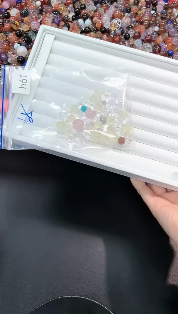 【闪购商品】水晶单珠未镶嵌39i多样性发其一/1组默认微瑕