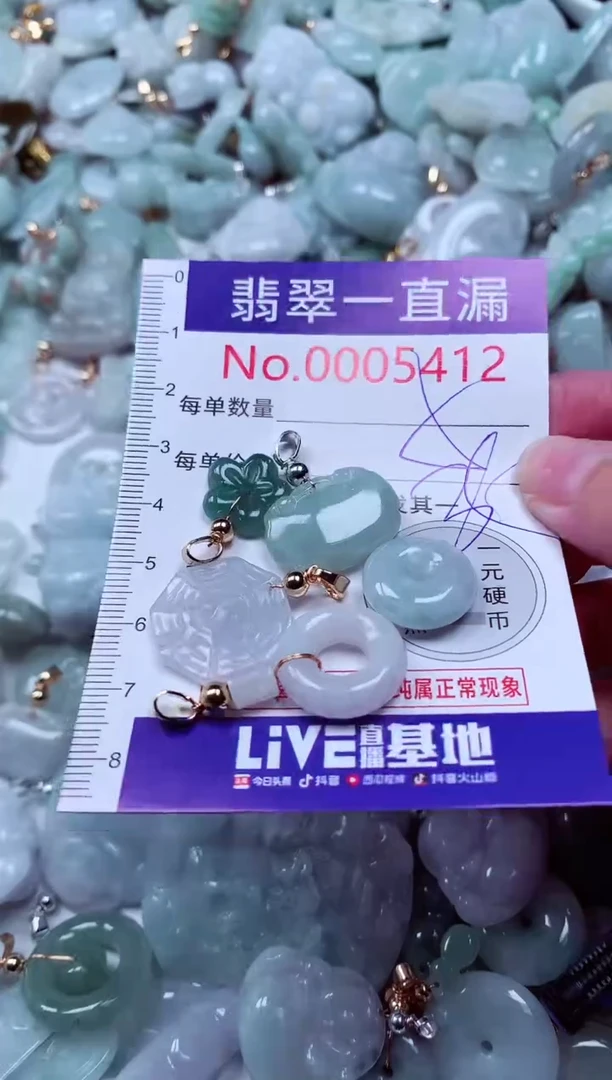 吊坠(不含链)未镶嵌翡翠5412