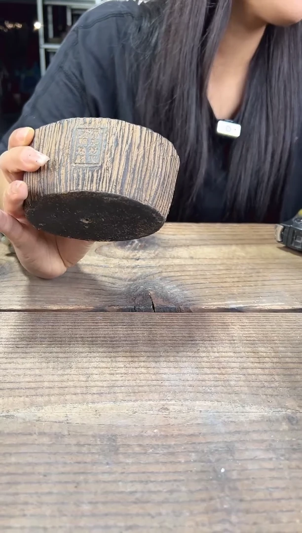 陶土【火山泥】不忘初心小盆{打孔}