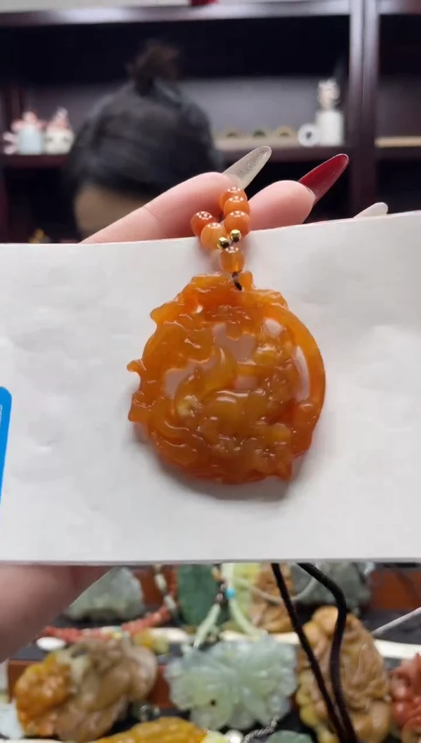 未镶嵌岫玉吊坠多样性发货*拍一发一