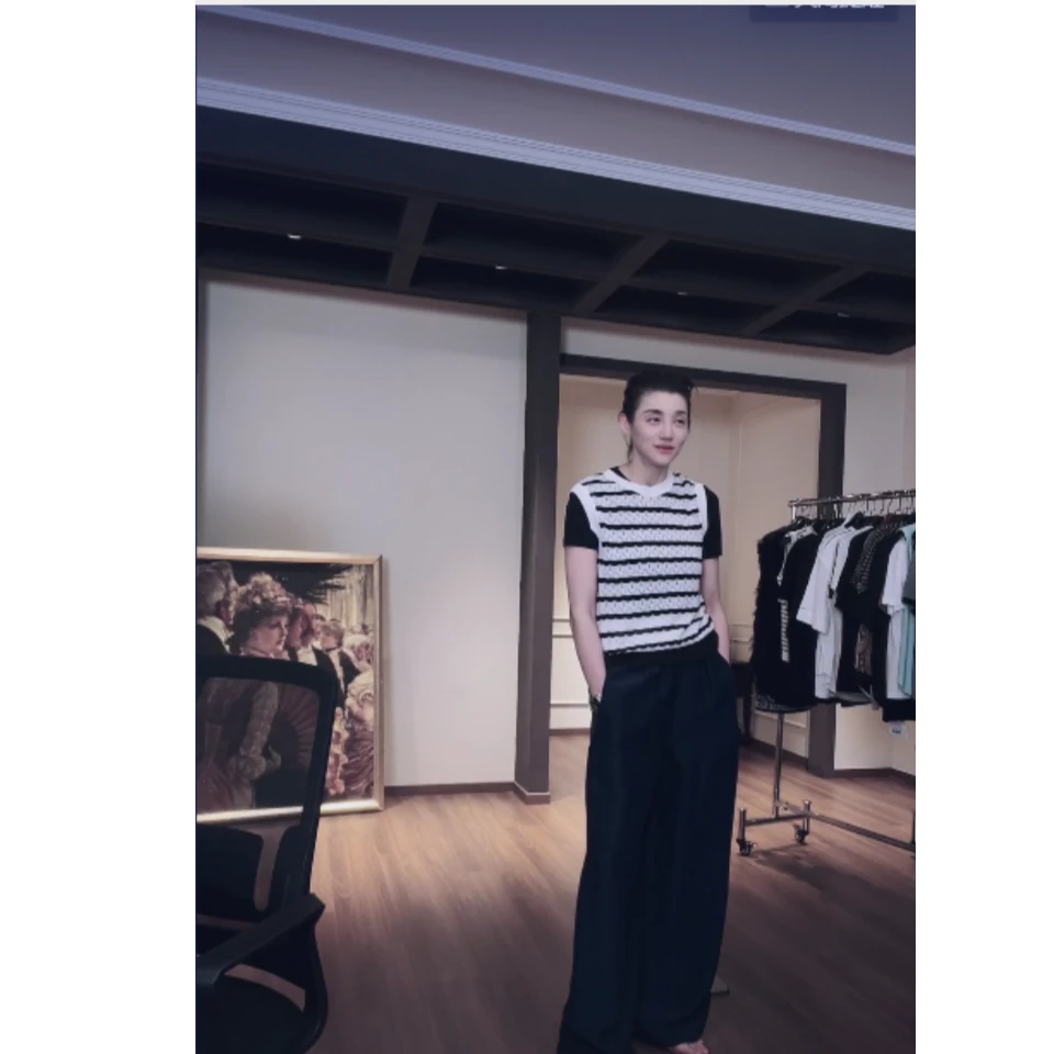 第二批货，敲边小瑕疵工厂特价卖三醋酸  里布全包边 休闲裤 K0674