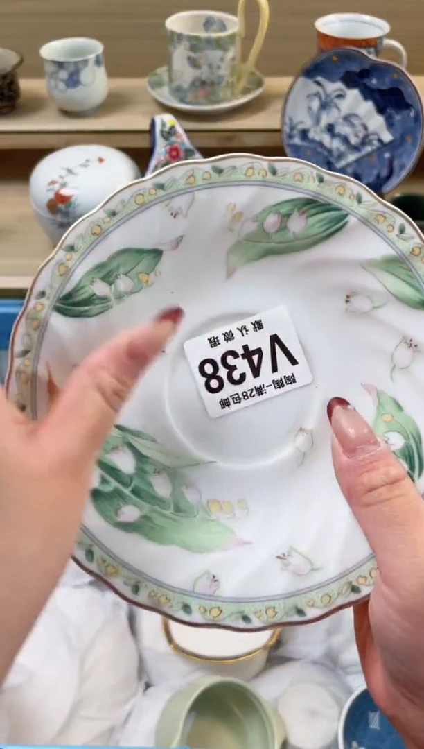 【闪购商品】杯瓷器瓷器瓷器瓷器V438