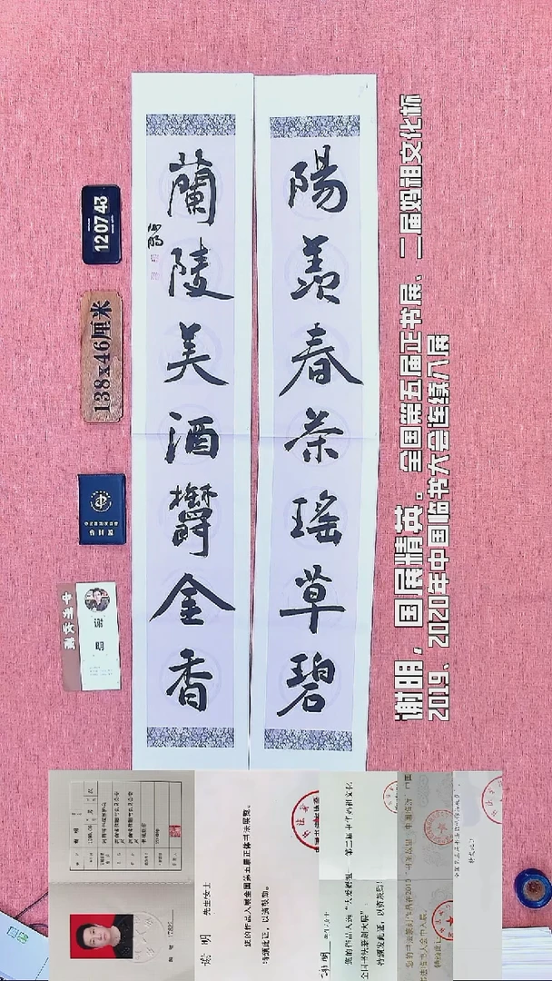 书法132         谢老师书法作品