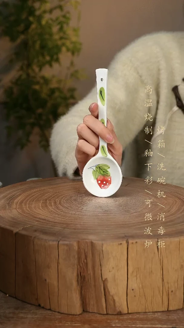 碗瓷景德镇手工手绘高温瓷釉下彩