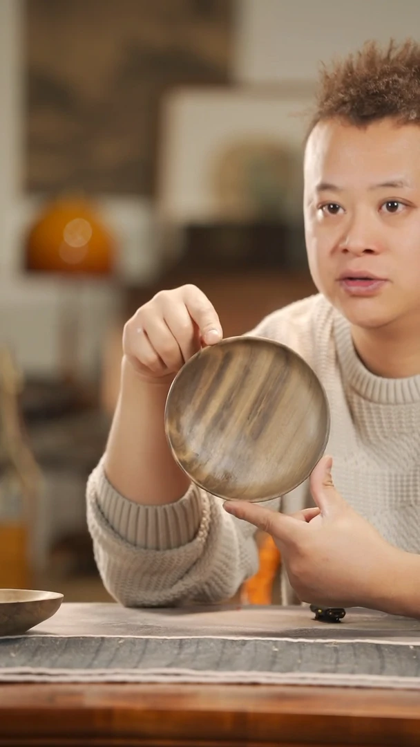 【闪购商品】金丝楠木雕672原木点心盘