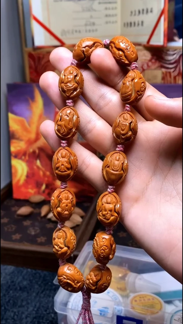 橄榄核手串/手链橄榄核精品核雕