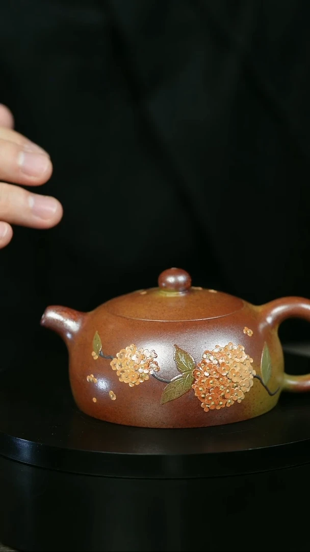 茶壶紫砂P****丶H2126蒋静明段泥半月